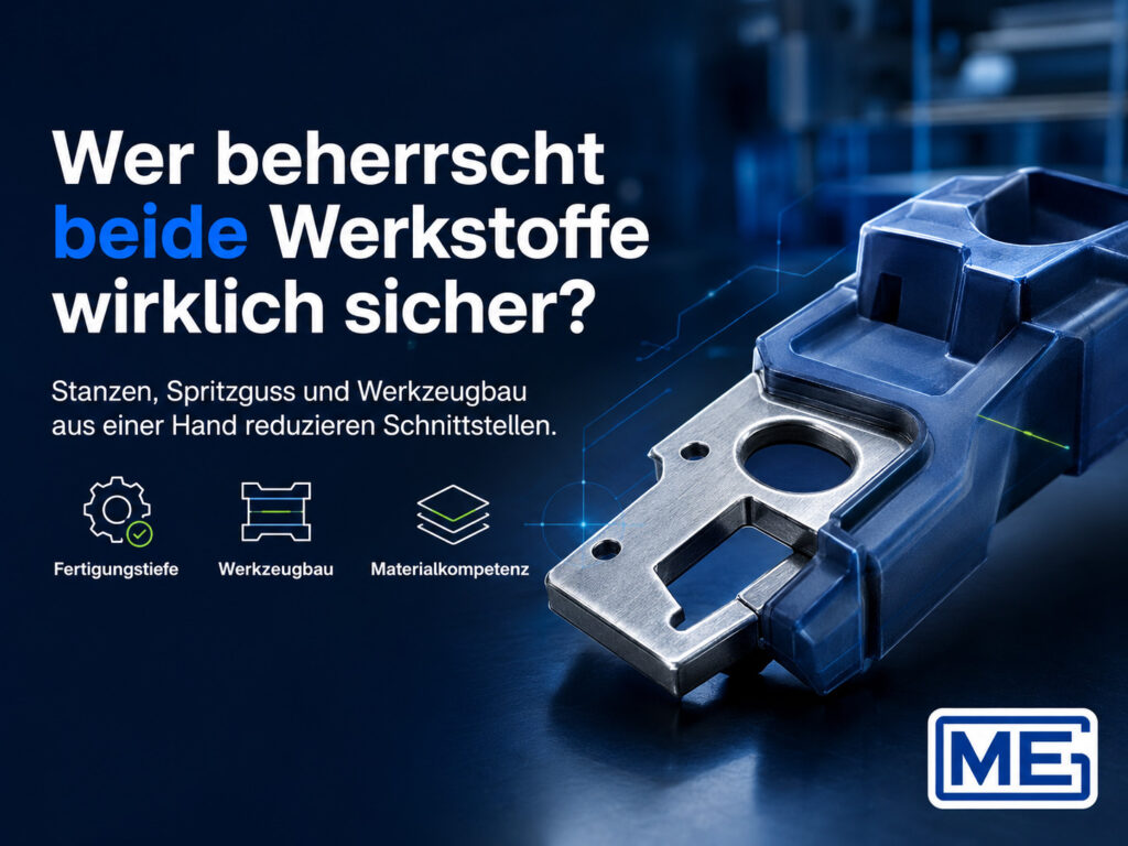 Metall-Kunststoff-Verbundteile in der Lohnfertigung